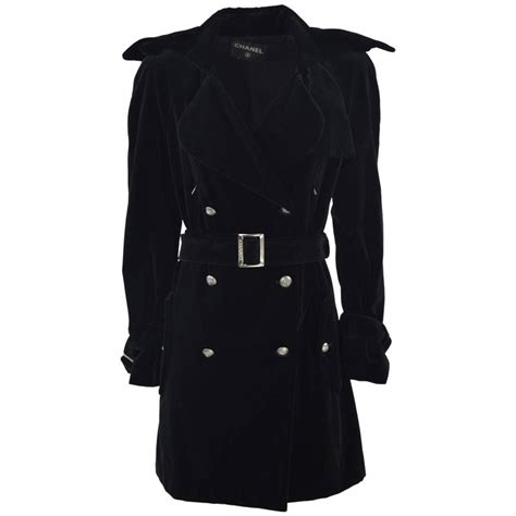 trench coat chanel|chanel women's coats.